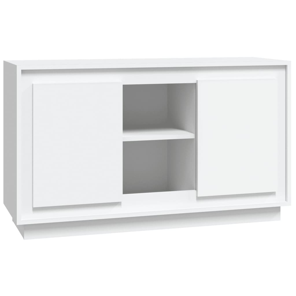 vidaXL Dulap, alb, 102x35x60 cm, lemn prelucrat