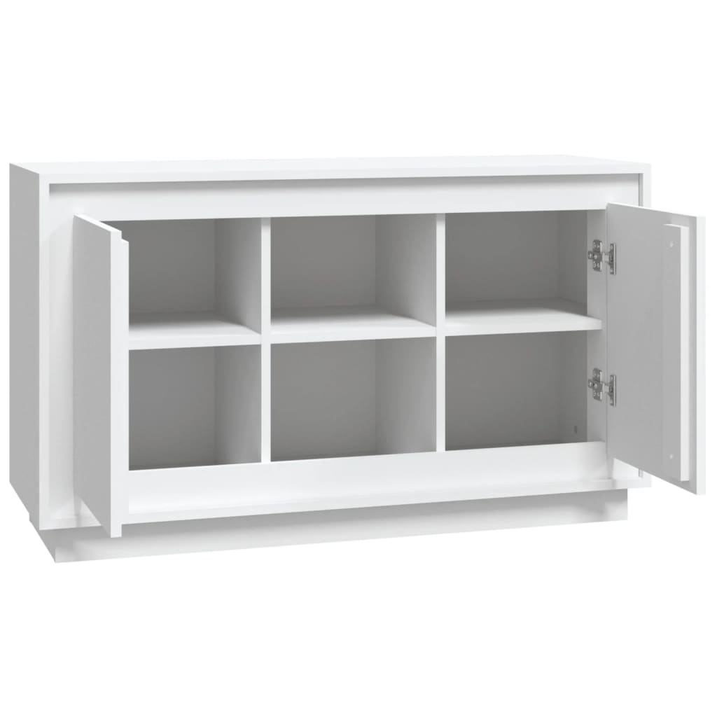 vidaXL Dulap, alb, 102x35x60 cm, lemn prelucrat