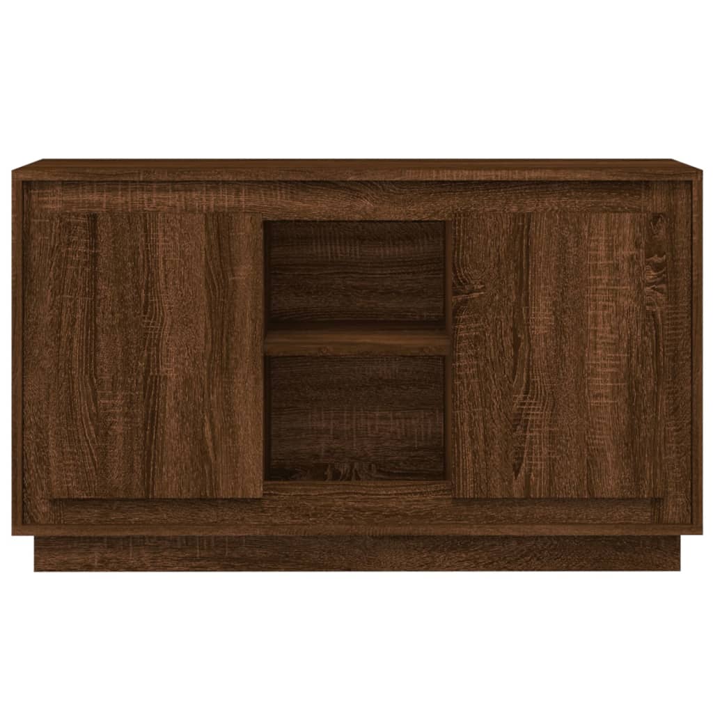 vidaXL Dulap, stejar maro, 102x35x60 cm, lemn prelucrat