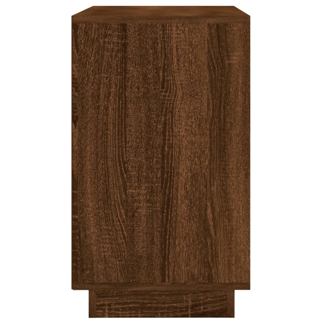 vidaXL Dulap, stejar maro, 102x35x60 cm, lemn prelucrat