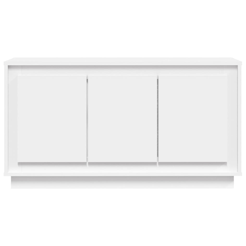 vidaXL Dulap, alb, 102x35x55 cm, lemn prelucrat