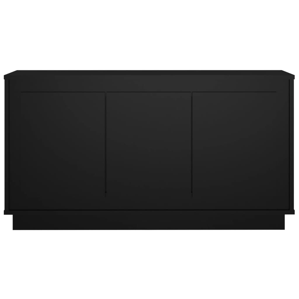 vidaXL Dulap, negru, 102x35x55 cm, lemn prelucrat