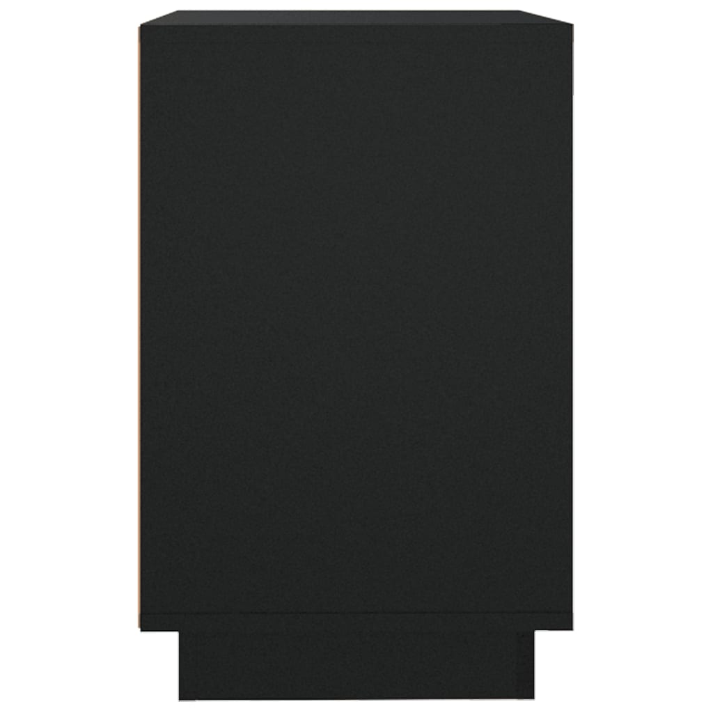 vidaXL Dulap, negru, 102x35x55 cm, lemn prelucrat