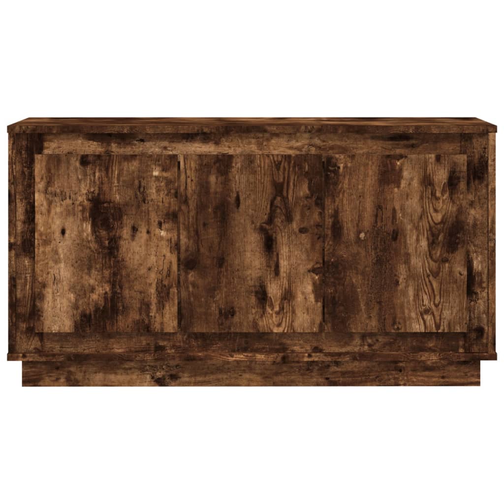 vidaXL Dulap, stejar afumat, 102x35x55 cm, lemn prelucrat