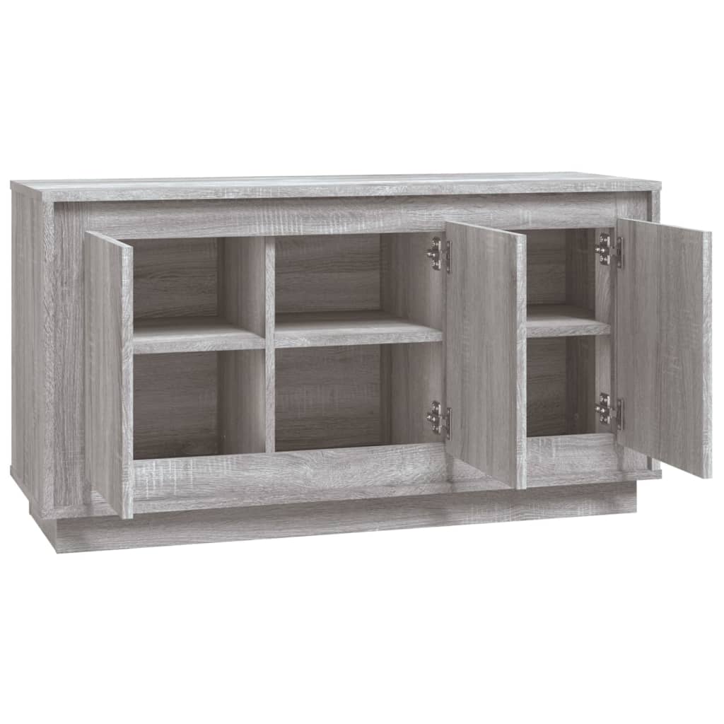 vidaXL Dulap, gri sonoma, 102x35x55 cm, lemn prelucrat
