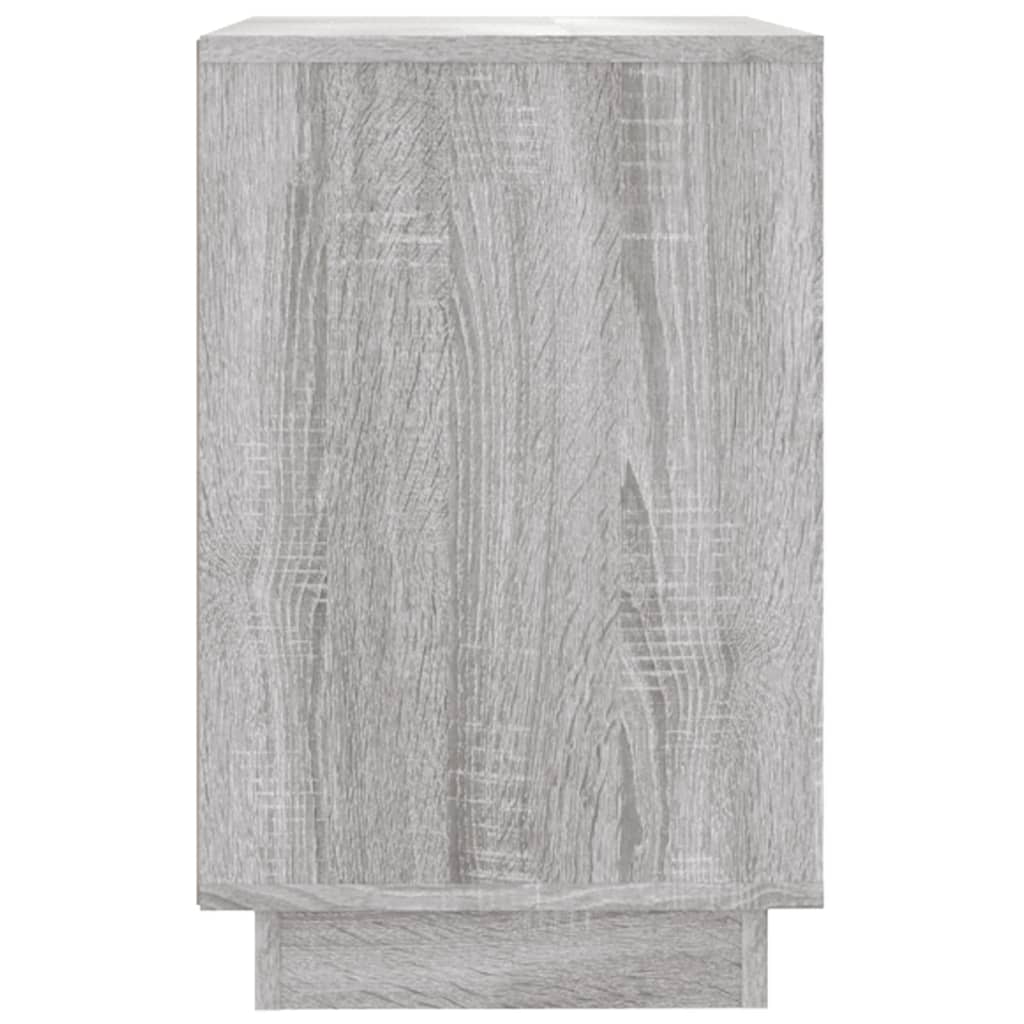vidaXL Dulap, gri sonoma, 102x35x55 cm, lemn prelucrat
