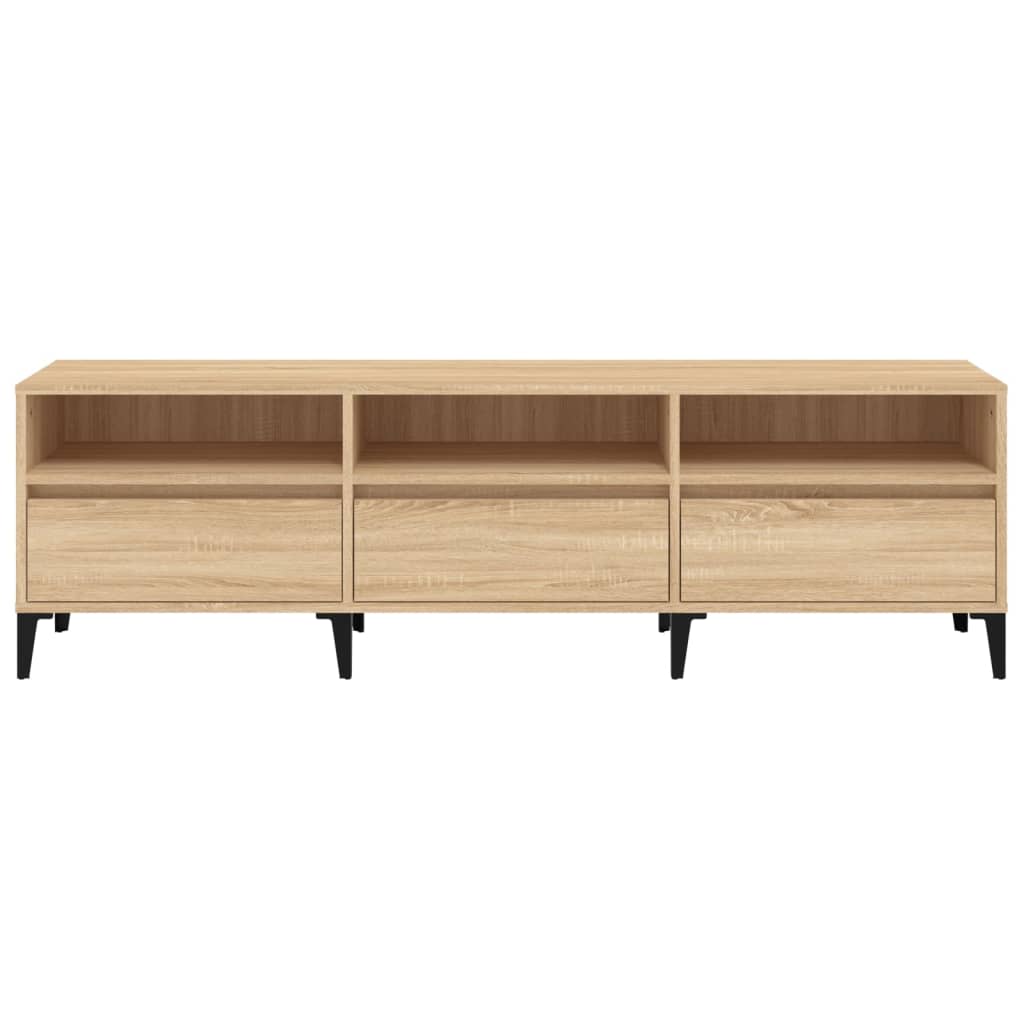 vidaXL Comodă TV, stejar sonoma, 150x30x44,5 cm, lemn prelucrat vidaXL Comodă TV, stejar sonoma, 150x30x44,5 cm, lemn prelucrat