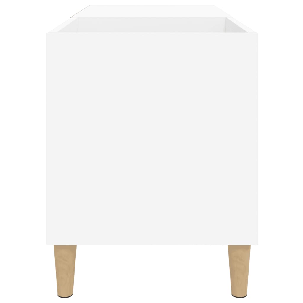 vidaXL Comodă discuri, alb, 84,5x38x48 cm, lemn prelucrat vidaXL Comodă discuri, alb, 84,5x38x48 cm, lemn prelucrat