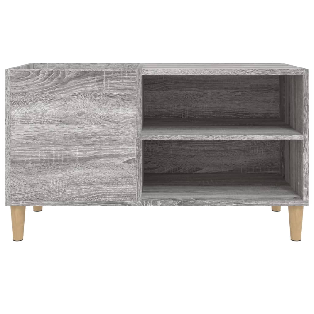 vidaXL Dulap pentru discuri gri sonoma 84,5x38x48 cm lemn prelucrat vidaXL Dulap pentru discuri gri sonoma 84,5x38x48 cm lemn prelucrat