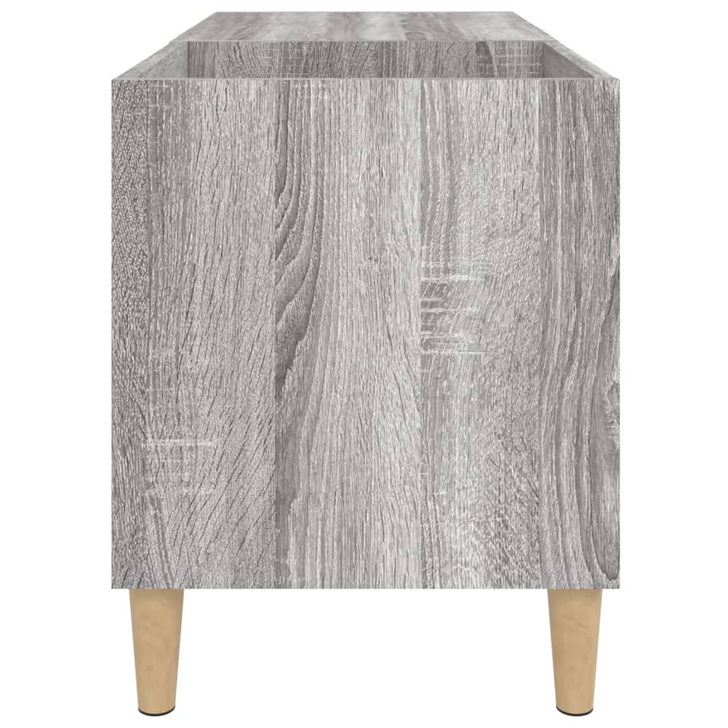 vidaXL Dulap pentru discuri gri sonoma 84,5x38x48 cm lemn prelucrat vidaXL Dulap pentru discuri gri sonoma 84,5x38x48 cm lemn prelucrat