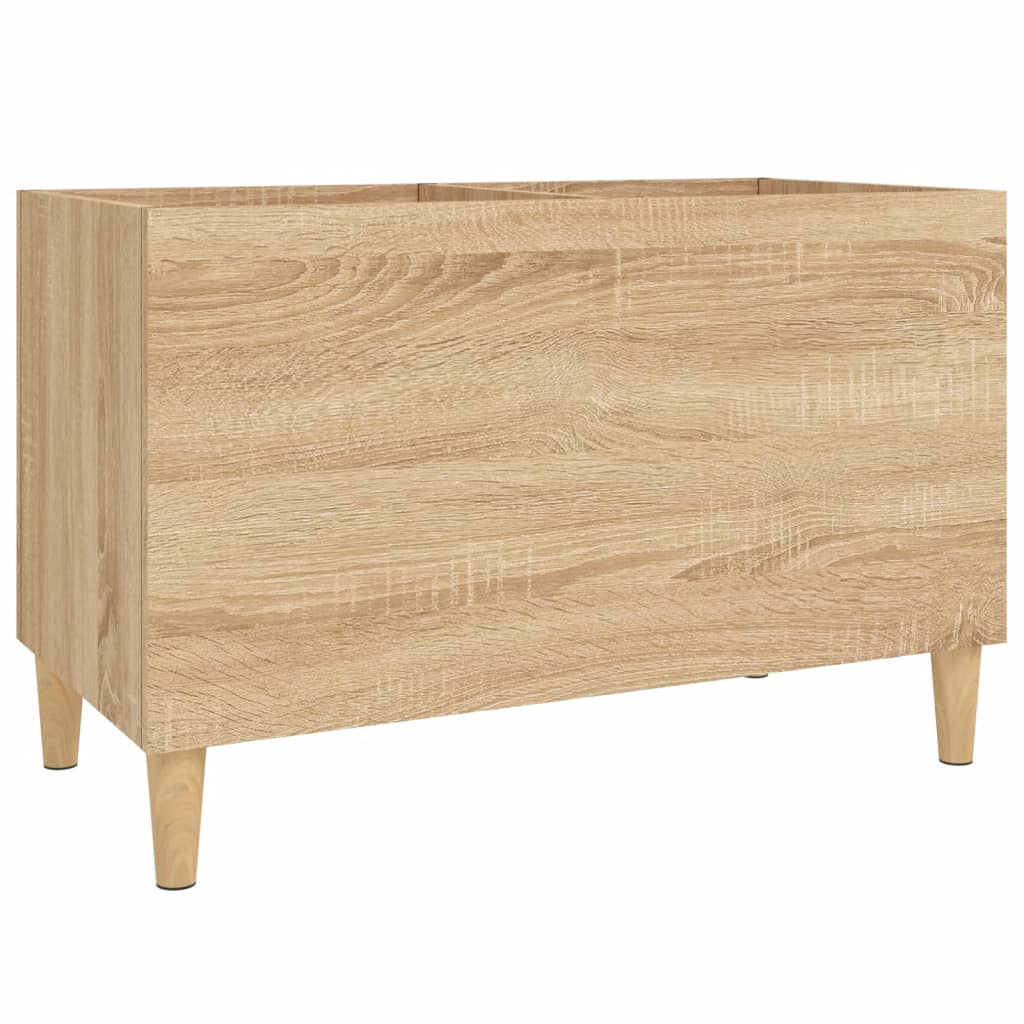 vidaXL Dulap pentru discuri stejar sonoma 74,5x38x48 cm lemn prelucrat vidaXL Dulap pentru discuri stejar sonoma 74,5x38x48 cm lemn prelucrat