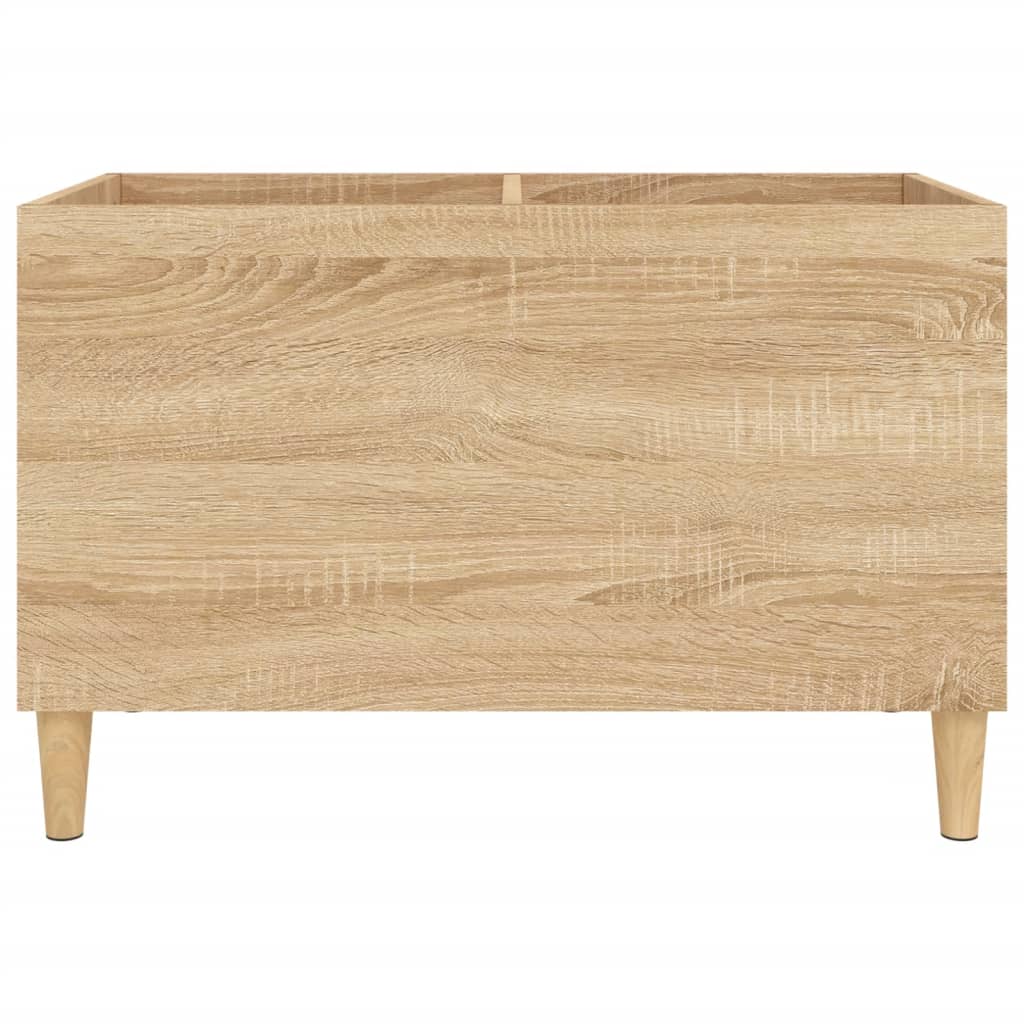 vidaXL Dulap pentru discuri stejar sonoma 74,5x38x48 cm lemn prelucrat vidaXL Dulap pentru discuri stejar sonoma 74,5x38x48 cm lemn prelucrat