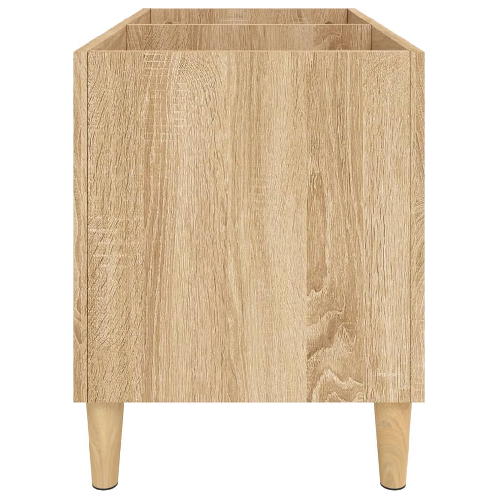 vidaXL Dulap pentru discuri stejar sonoma 74,5x38x48 cm lemn prelucrat vidaXL Dulap pentru discuri stejar sonoma 74,5x38x48 cm lemn prelucrat