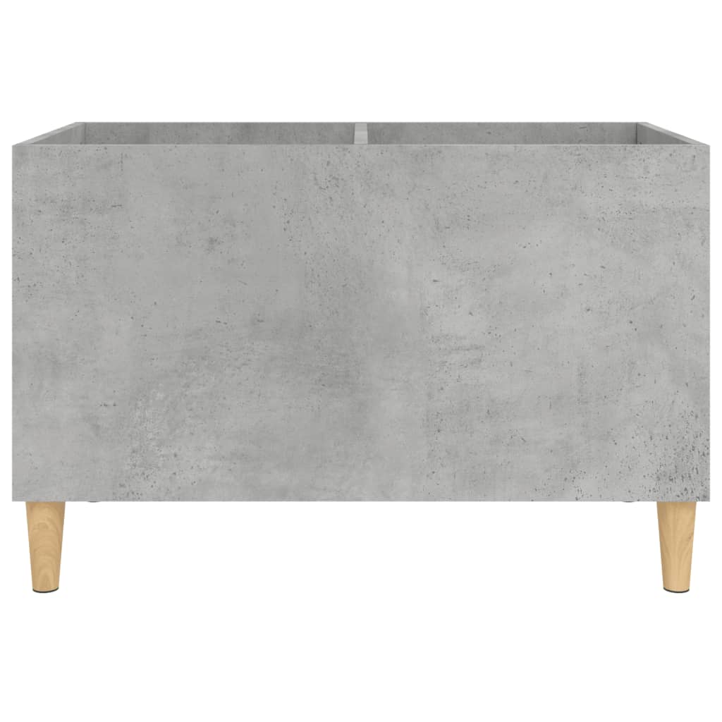 vidaXL Dulap pentru discuri, gri beton, 74,5x38x48 cm, lemn prelucrat vidaXL Dulap pentru discuri, gri beton, 74,5x38x48 cm, lemn prelucrat