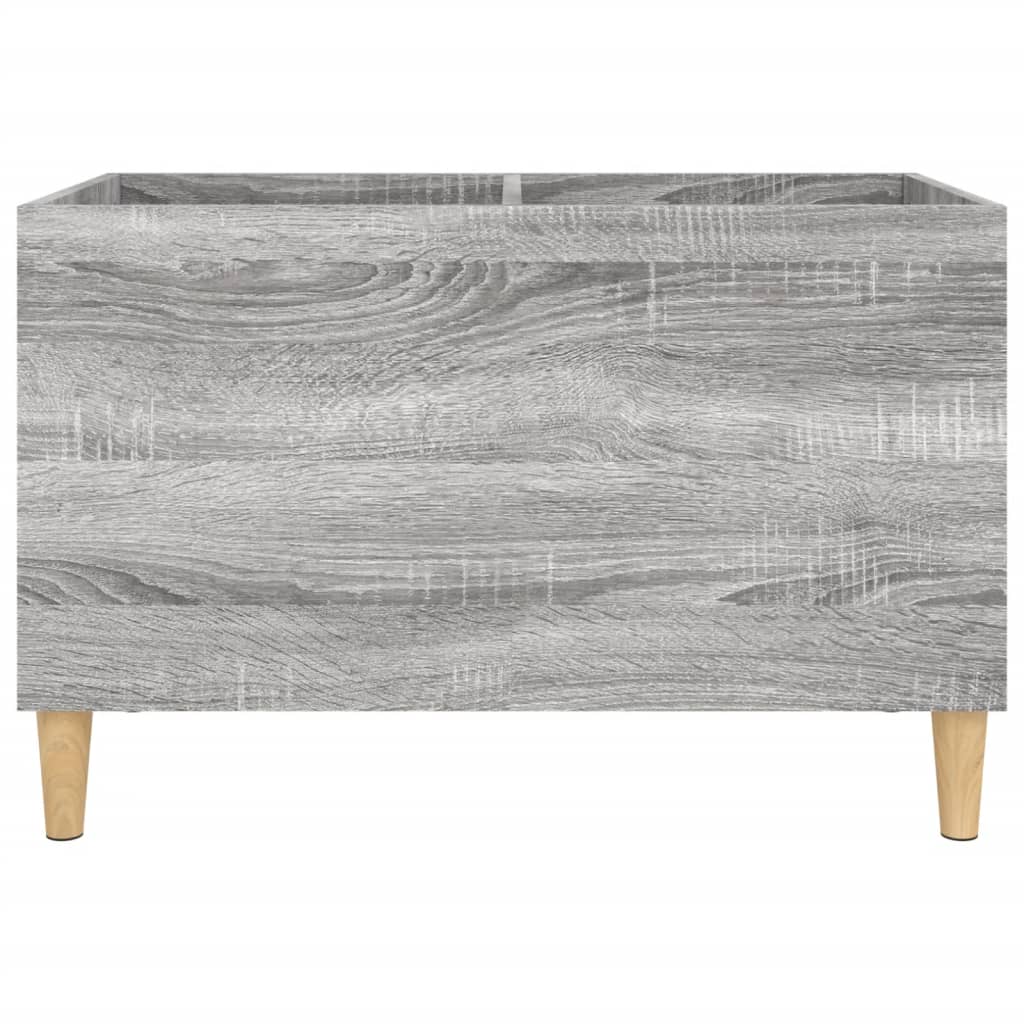 vidaXL Dulap pentru discuri gri sonoma 74,5x38x48 cm lemn prelucrat