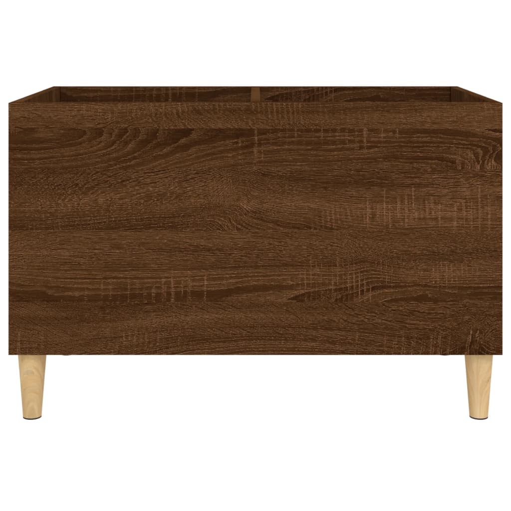 vidaXL Dulap pentru discuri stejar maro 74,5x38x48 cm lemn prelucrat