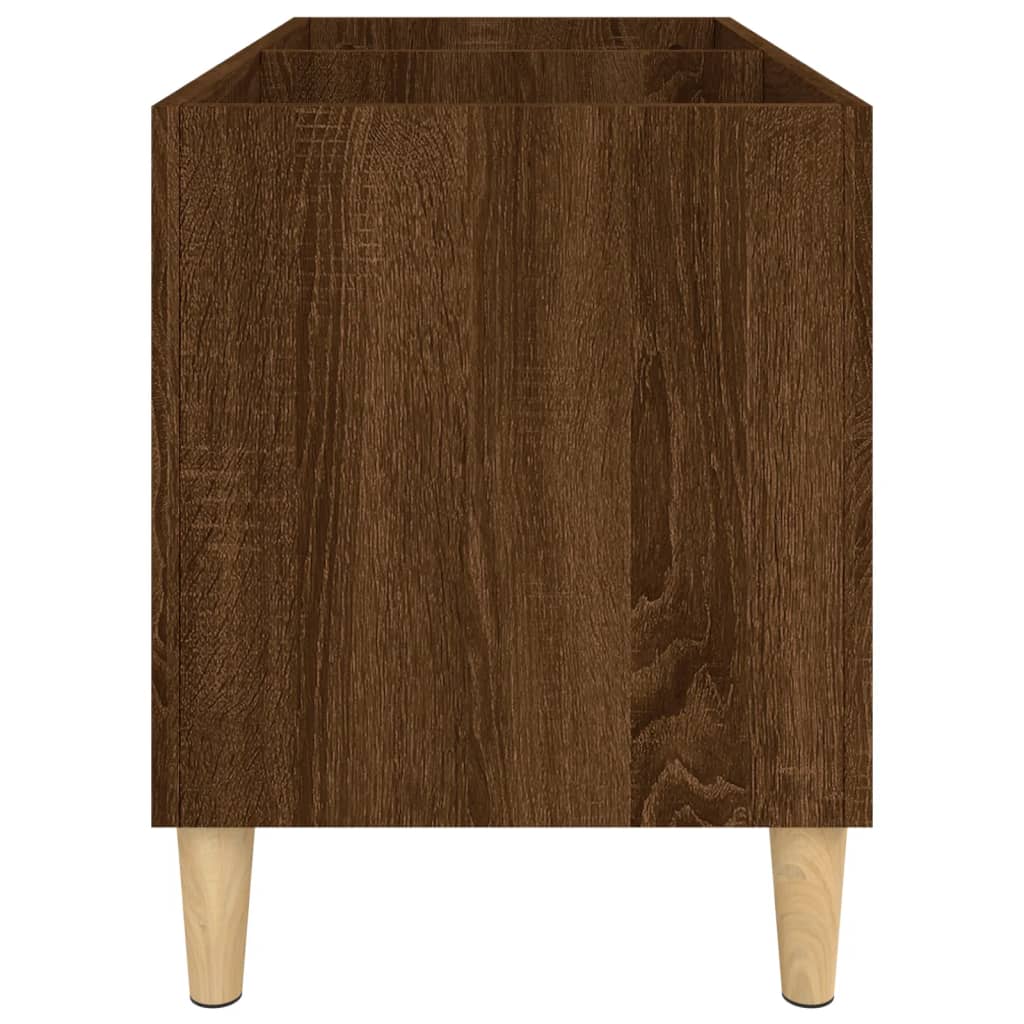 vidaXL Dulap pentru discuri stejar maro 74,5x38x48 cm lemn prelucrat