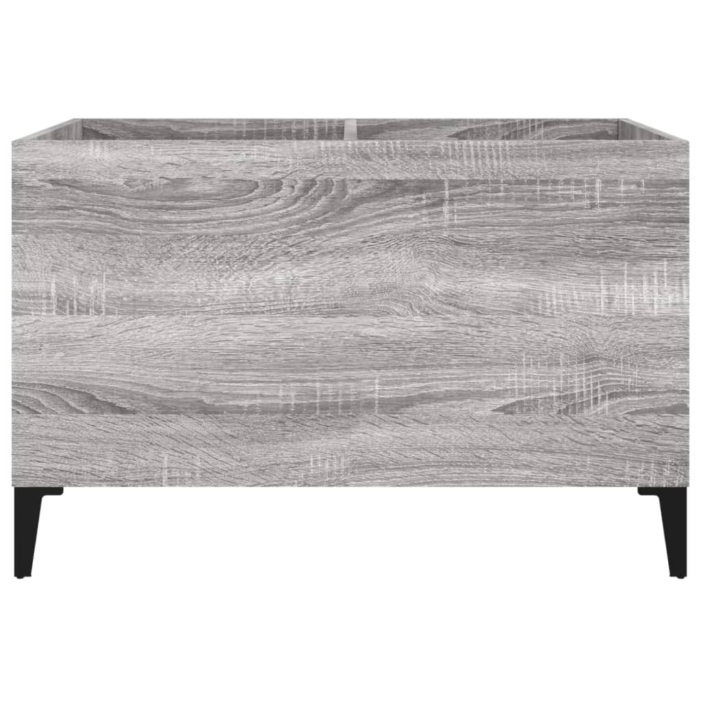 vidaXL Dulap pentru discuri gri sonoma 74,5x38x48 cm lemn prelucrat vidaXL Dulap pentru discuri gri sonoma 74,5x38x48 cm lemn prelucrat