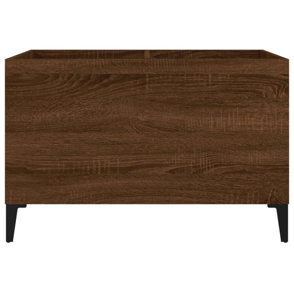 vidaXL Dulap pentru discuri stejar maro 74,5x38x48 cm lemn prelucrat vidaXL Dulap pentru discuri stejar maro 74,5x38x48 cm lemn prelucrat