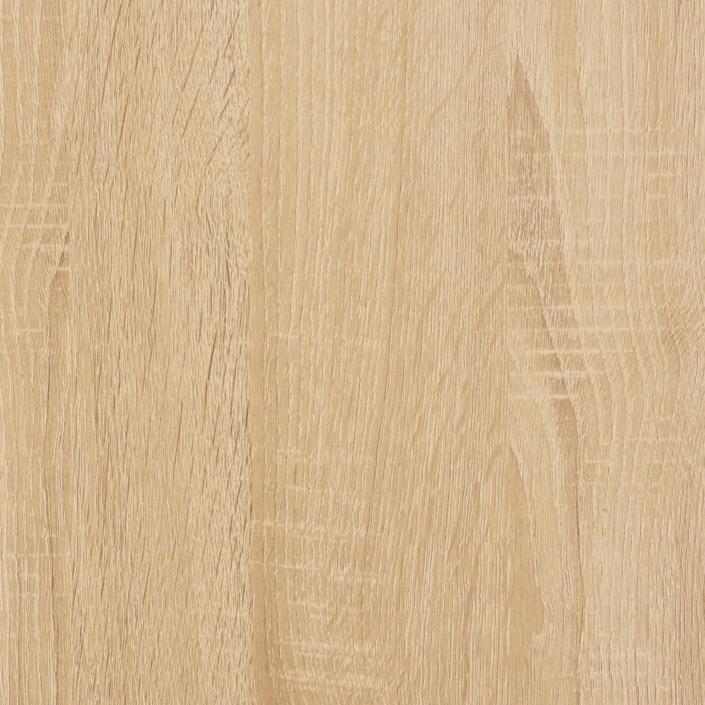 vidaXL Dulap pentru discuri stejar sonoma 100x38x48 cm, lemn prelucrat vidaXL Dulap pentru discuri stejar sonoma 100x38x48 cm, lemn prelucrat