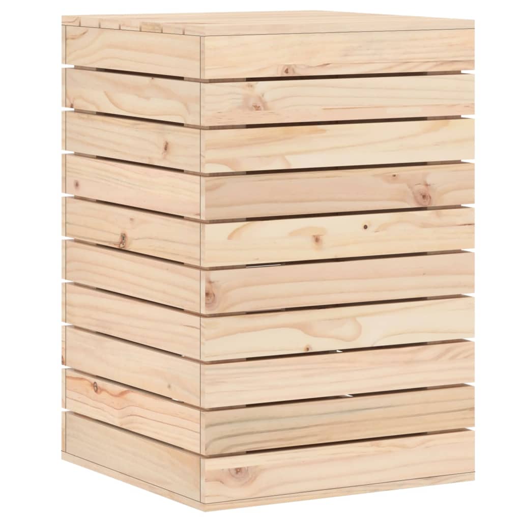 vidaXL Coș de rufe, 44x44x66 cm, lemn masiv de pin vidaXL Coș de rufe, 44x44x66 cm, lemn masiv de pin