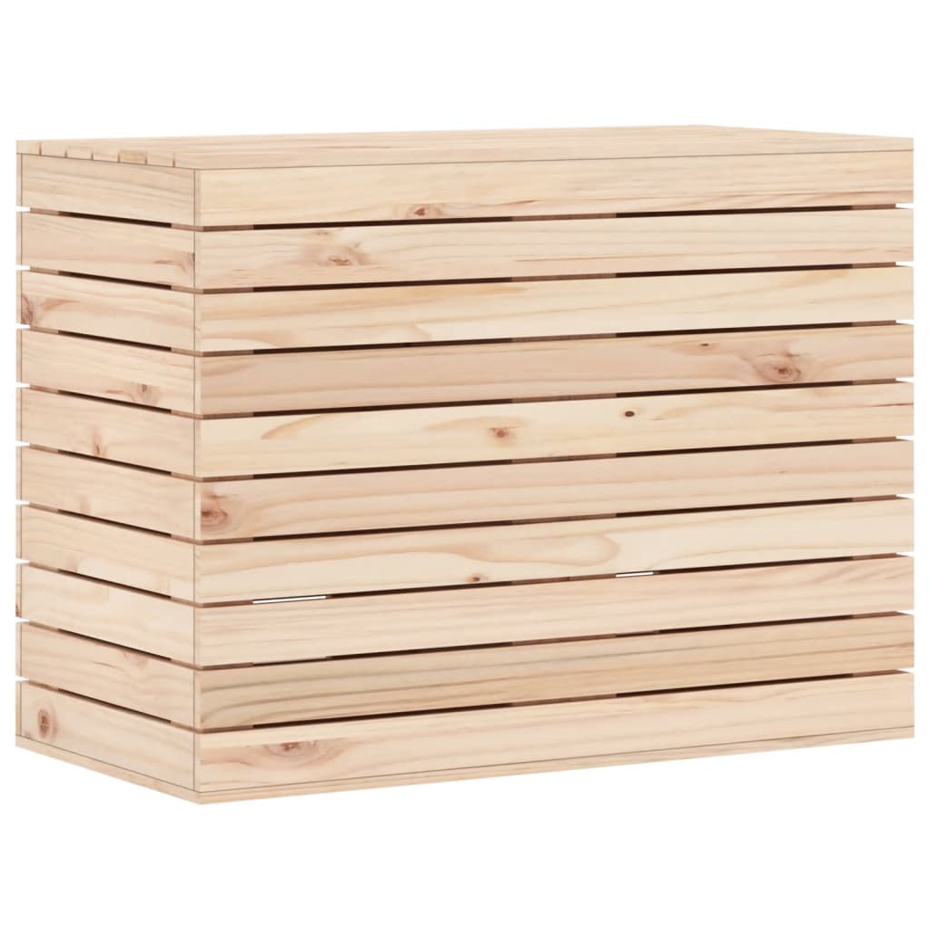 vidaXL Coș de rufe, 88,5x44x66 cm, lemn masiv de pin vidaXL Coș de rufe, 88,5x44x66 cm, lemn masiv de pin
