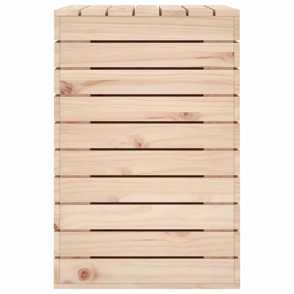 vidaXL Coș de rufe, 88,5x44x66 cm, lemn masiv de pin vidaXL Coș de rufe, 88,5x44x66 cm, lemn masiv de pin