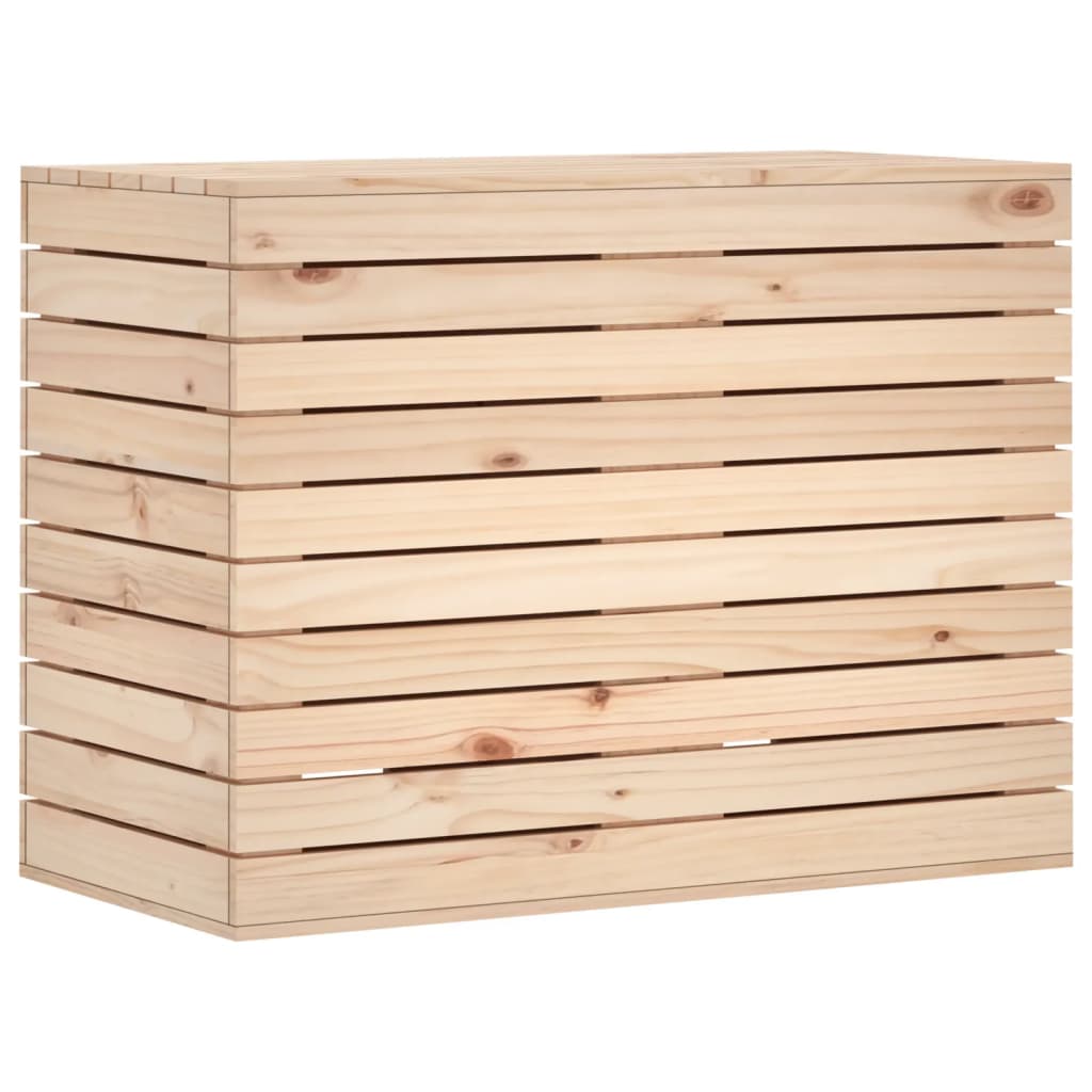 vidaXL Coș de rufe, 88,5x44x66 cm, lemn masiv de pin vidaXL Coș de rufe, 88,5x44x66 cm, lemn masiv de pin