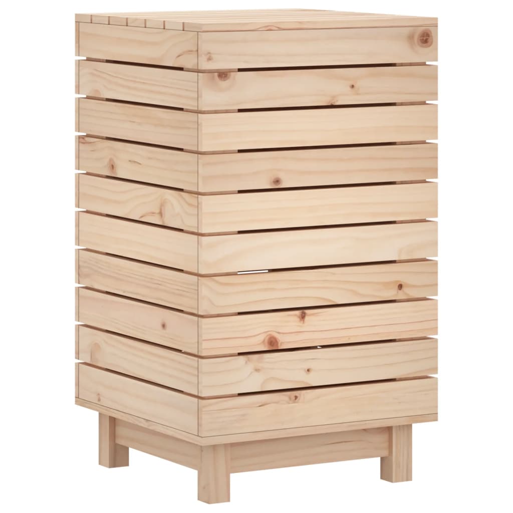 vidaXL Coș de rufe, 44x44x76 cm, lemn masiv de pin vidaXL Coș de rufe, 44x44x76 cm, lemn masiv de pin