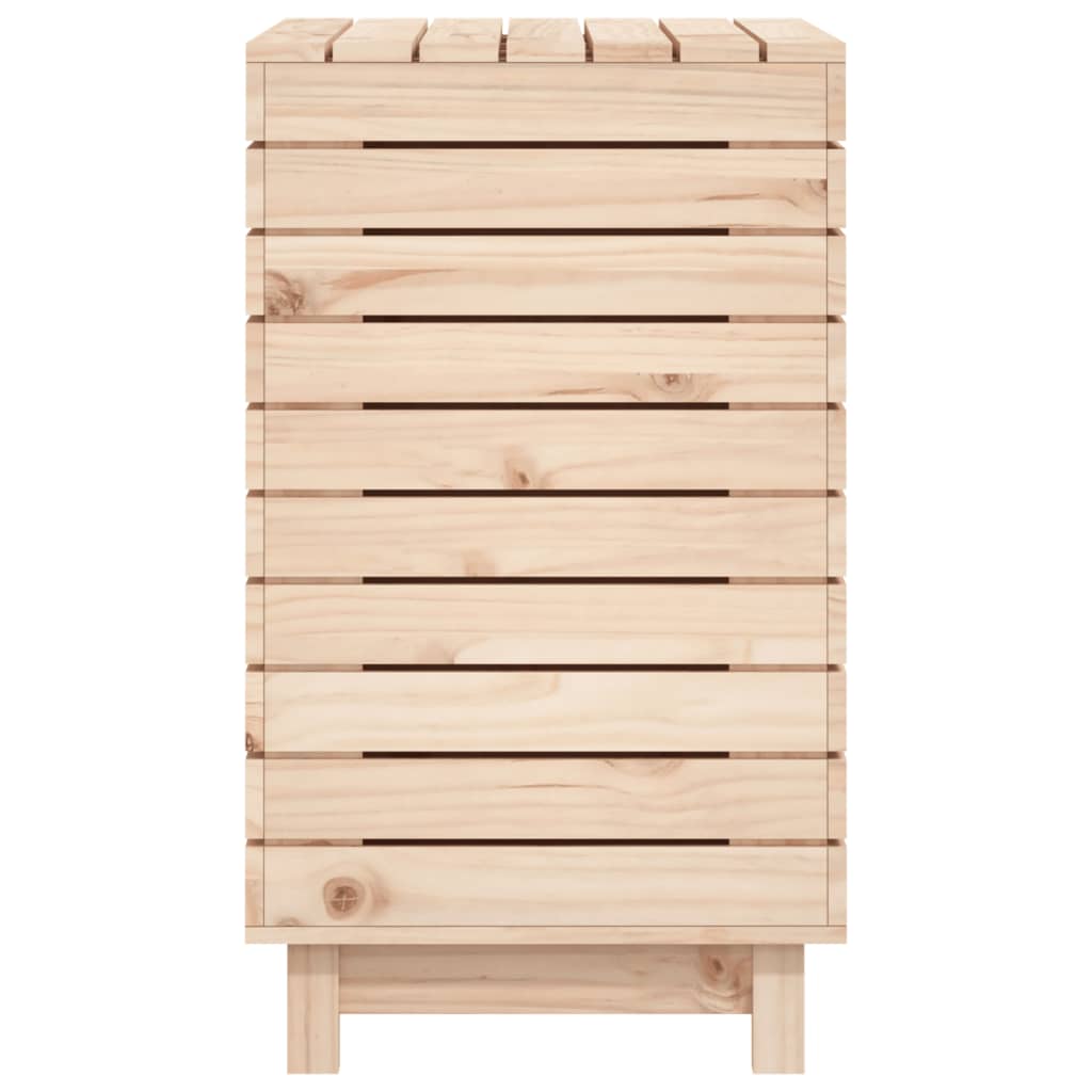vidaXL Coș de rufe, 88,5x44x76 cm, lemn masiv de pin vidaXL Coș de rufe, 88,5x44x76 cm, lemn masiv de pin