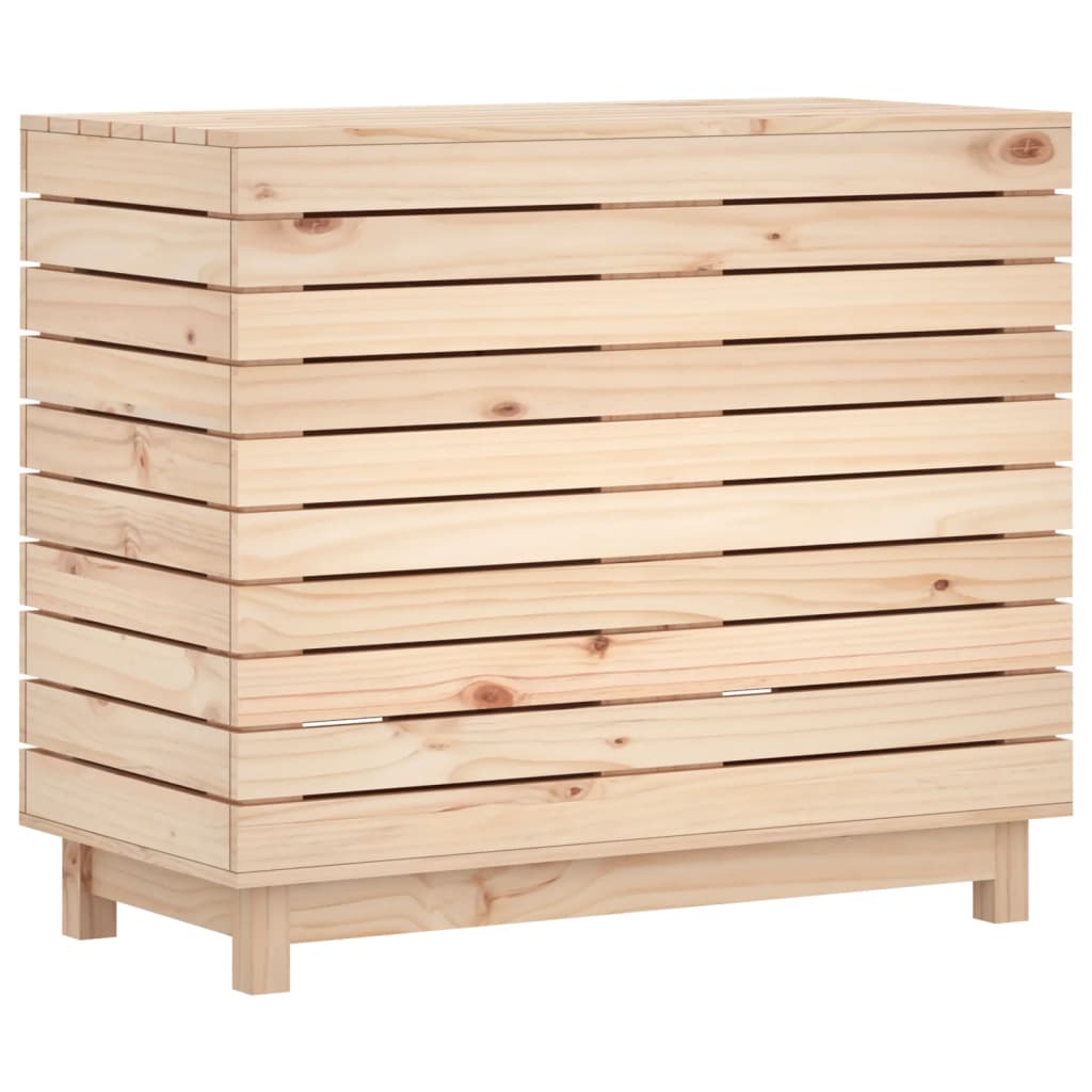 vidaXL Coș de rufe, 88,5x44x76 cm, lemn masiv de pin vidaXL Coș de rufe, 88,5x44x76 cm, lemn masiv de pin