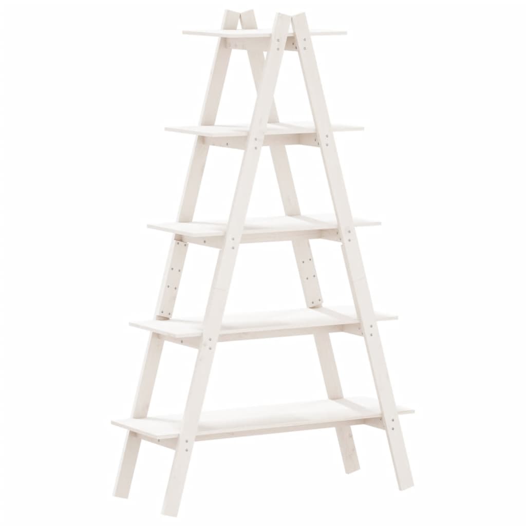 vidaXL Raft cu 5 niveluri în formă de A 110x40x180,5 cm lemn masiv pin