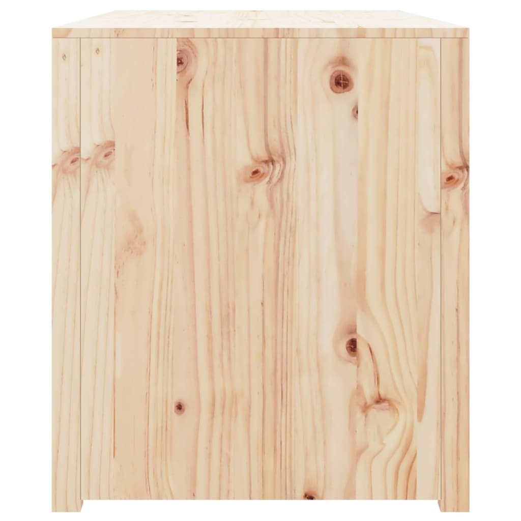 vidaXL Dulap bucătărie de exterior, 106x55x64 cm, lemn masiv pin vidaXL Dulap bucătărie de exterior, 106x55x64 cm, lemn masiv pin