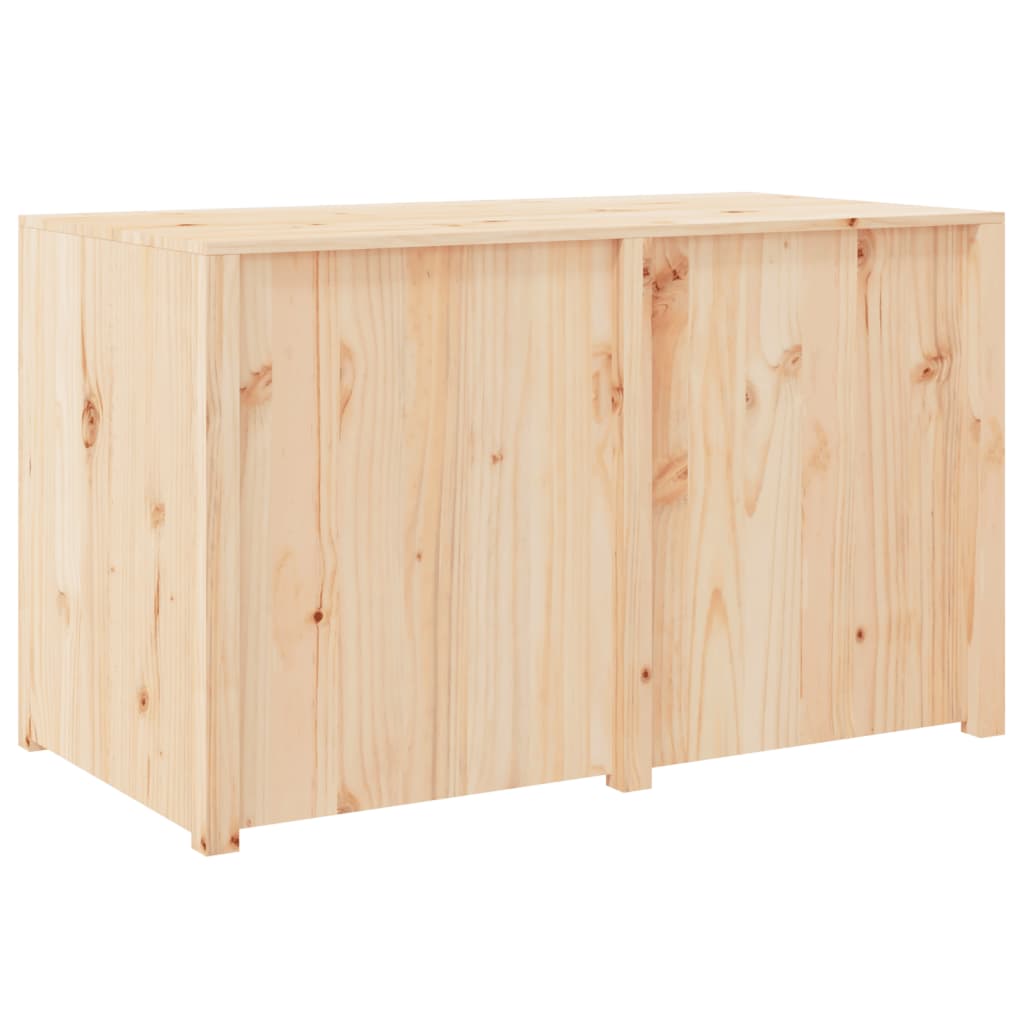 vidaXL Dulap bucătărie de exterior, 106x55x64 cm, lemn masiv pin vidaXL Dulap bucătărie de exterior, 106x55x64 cm, lemn masiv pin