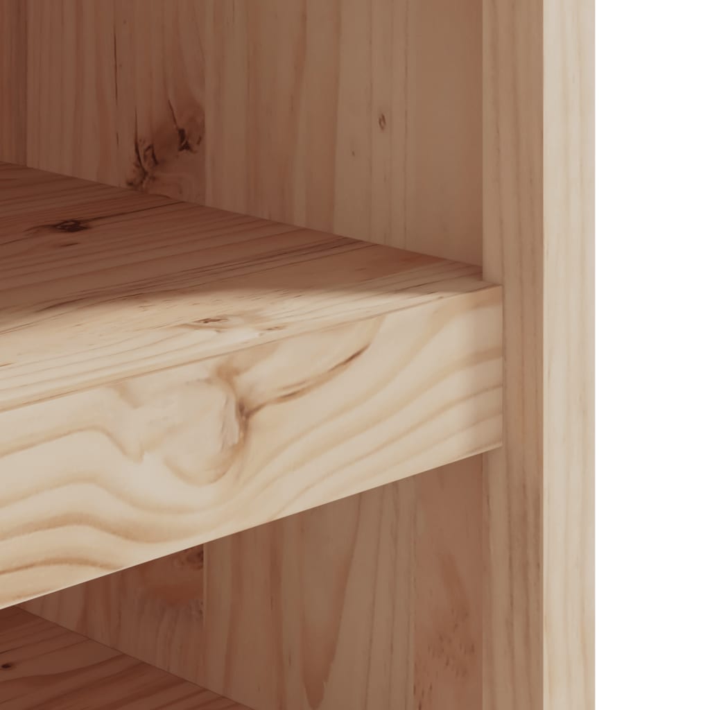 vidaXL Dulap bucătărie de exterior, 106x55x64 cm, lemn masiv pin vidaXL Dulap bucătărie de exterior, 106x55x64 cm, lemn masiv pin