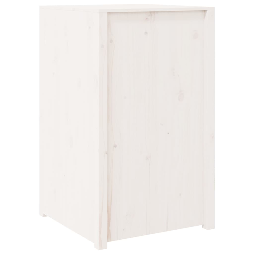 vidaXL Dulap bucătărie de exterior, alb, 55x55x92 cm, lemn masiv pin vidaXL Dulap bucătărie de exterior, alb, 55x55x92 cm, lemn masiv pin