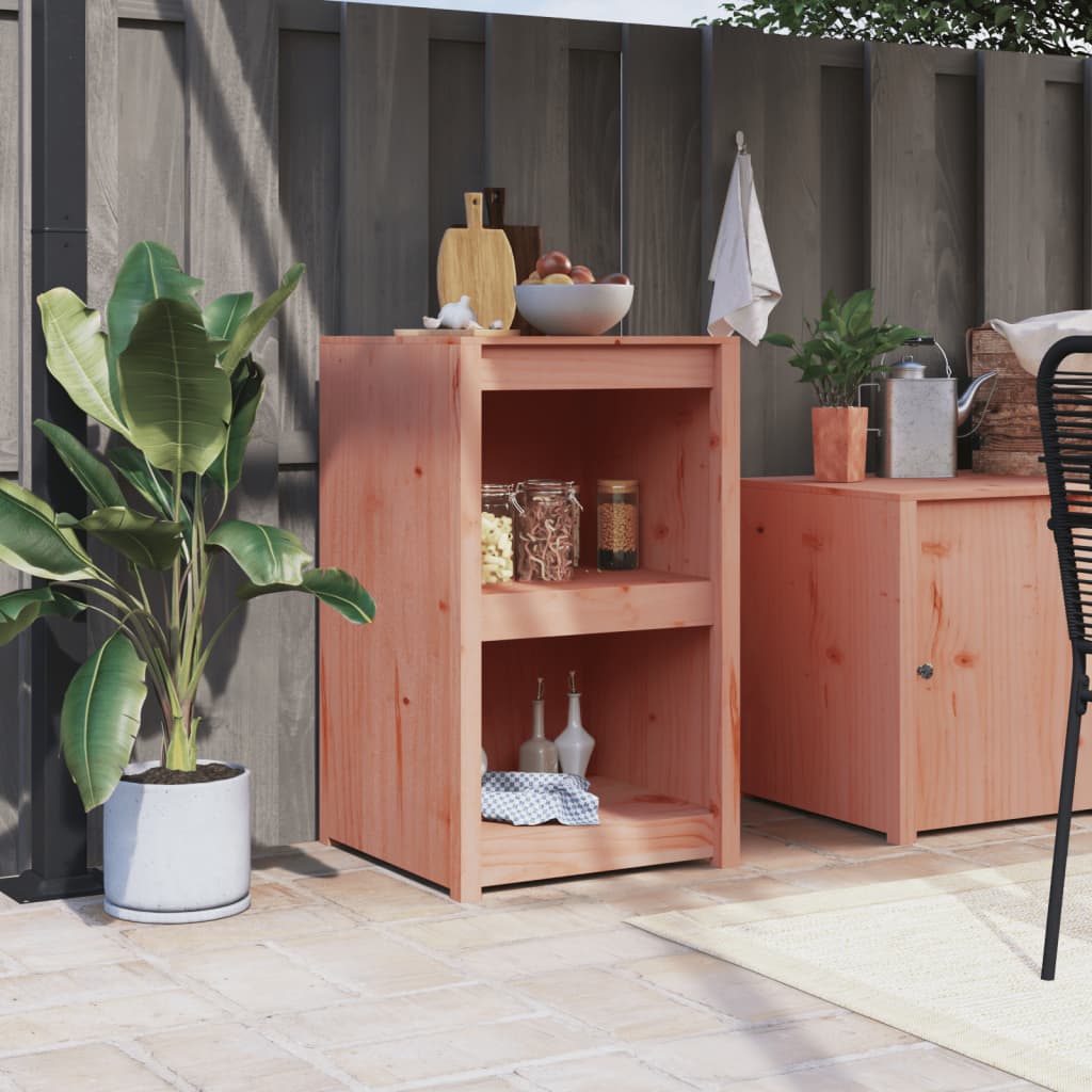 vidaXL Dulap bucătărie de exterior, 55x55x92 cm, lemn masiv douglas vidaXL Dulap bucătărie de exterior, 55x55x92 cm, lemn masiv douglas