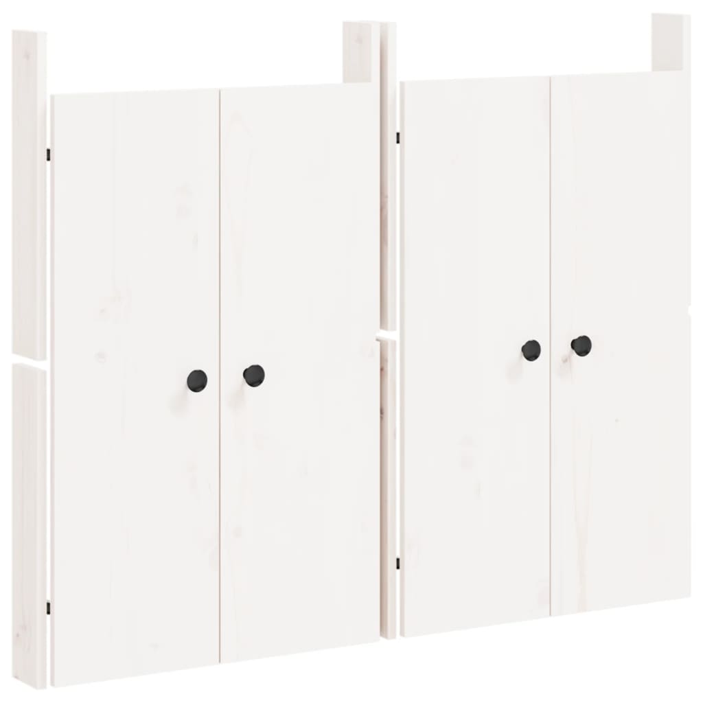 vidaXL Uși de bucătărie de exterior 2 buc., 50x9x82 cm, lemn masiv pin vidaXL Uși de bucătărie de exterior 2 buc., 50x9x82 cm, lemn masiv pin