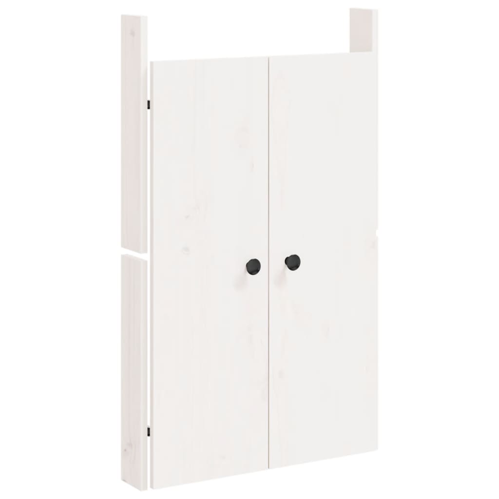 vidaXL Uși de bucătărie de exterior 2 buc., 50x9x82 cm, lemn masiv pin vidaXL Uși de bucătărie de exterior 2 buc., 50x9x82 cm, lemn masiv pin