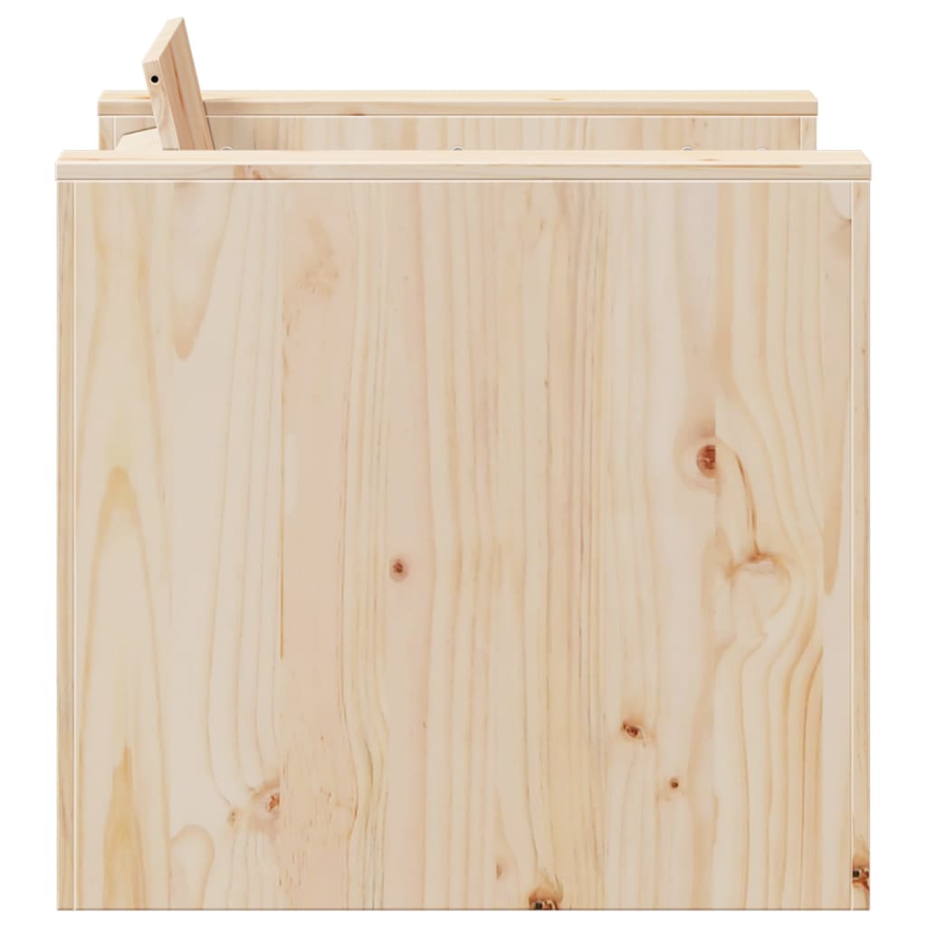 vidaXL Canapea de grădină, 79x60x62 cm, lemn masiv pin vidaXL Canapea de grădină, 79x60x62 cm, lemn masiv pin