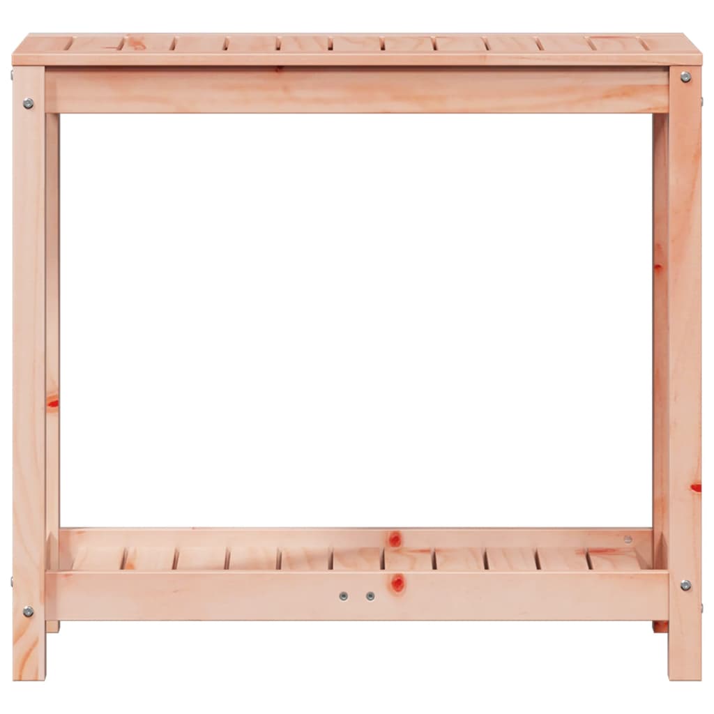 vidaXL Masă de plantare cu raft, 82,5x35x75 cm, lemn masiv de pin vidaXL Masă de plantare cu raft, 82,5x35x75 cm, lemn masiv de pin