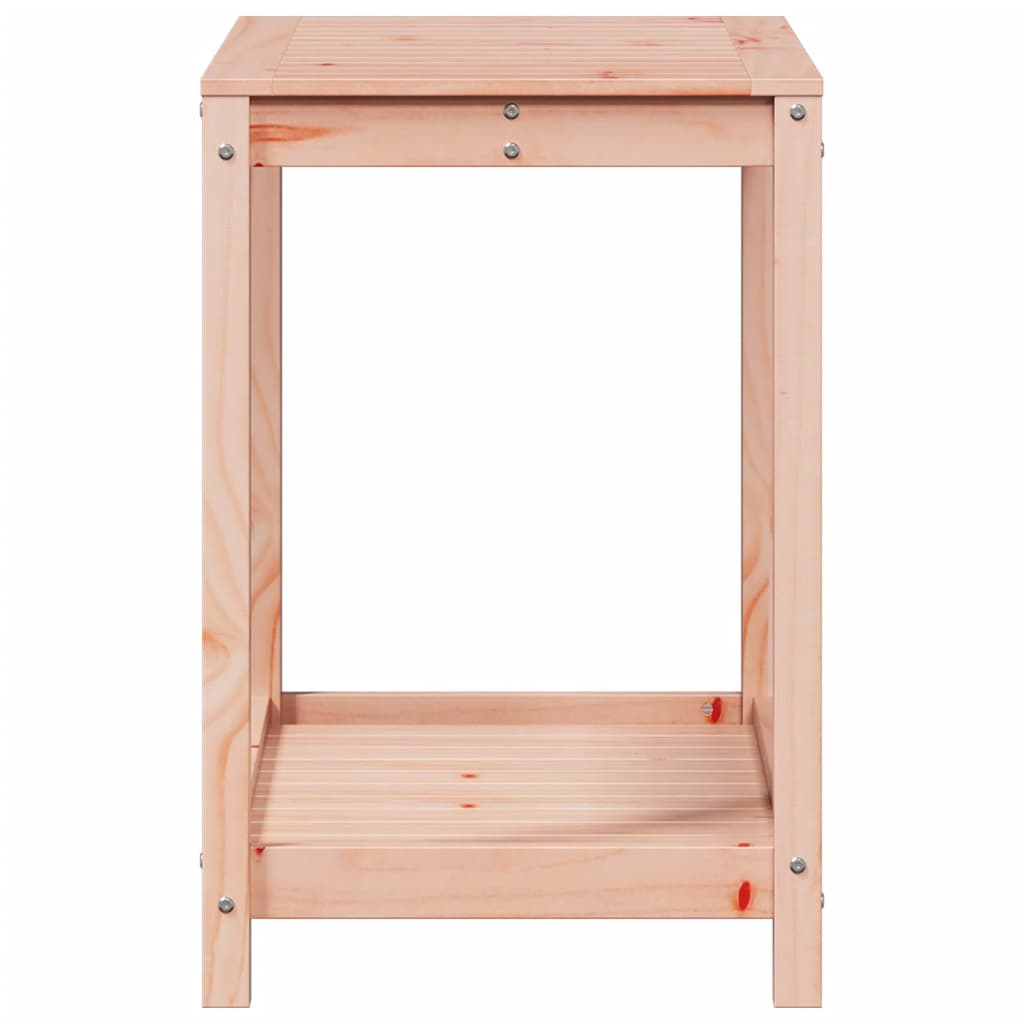 vidaXL Masă de plantare cu raft, 82,5x50x75 cm, lemn masiv douglas vidaXL Masă de plantare cu raft, 82,5x50x75 cm, lemn masiv douglas