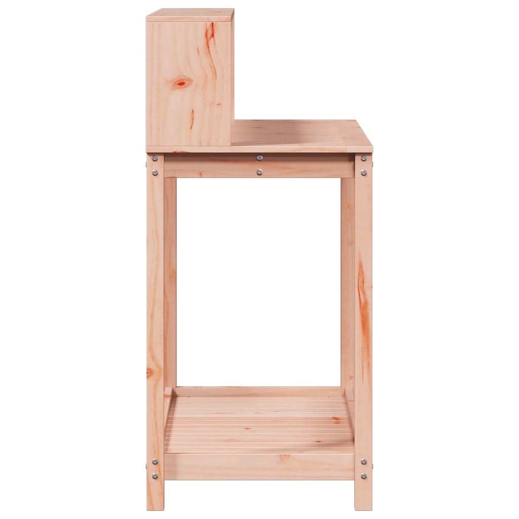 vidaXL Masă de plantare cu rafturi 108x50x109,5 cm lemn masiv douglas vidaXL Masă de plantare cu rafturi 108x50x109,5 cm lemn masiv douglas