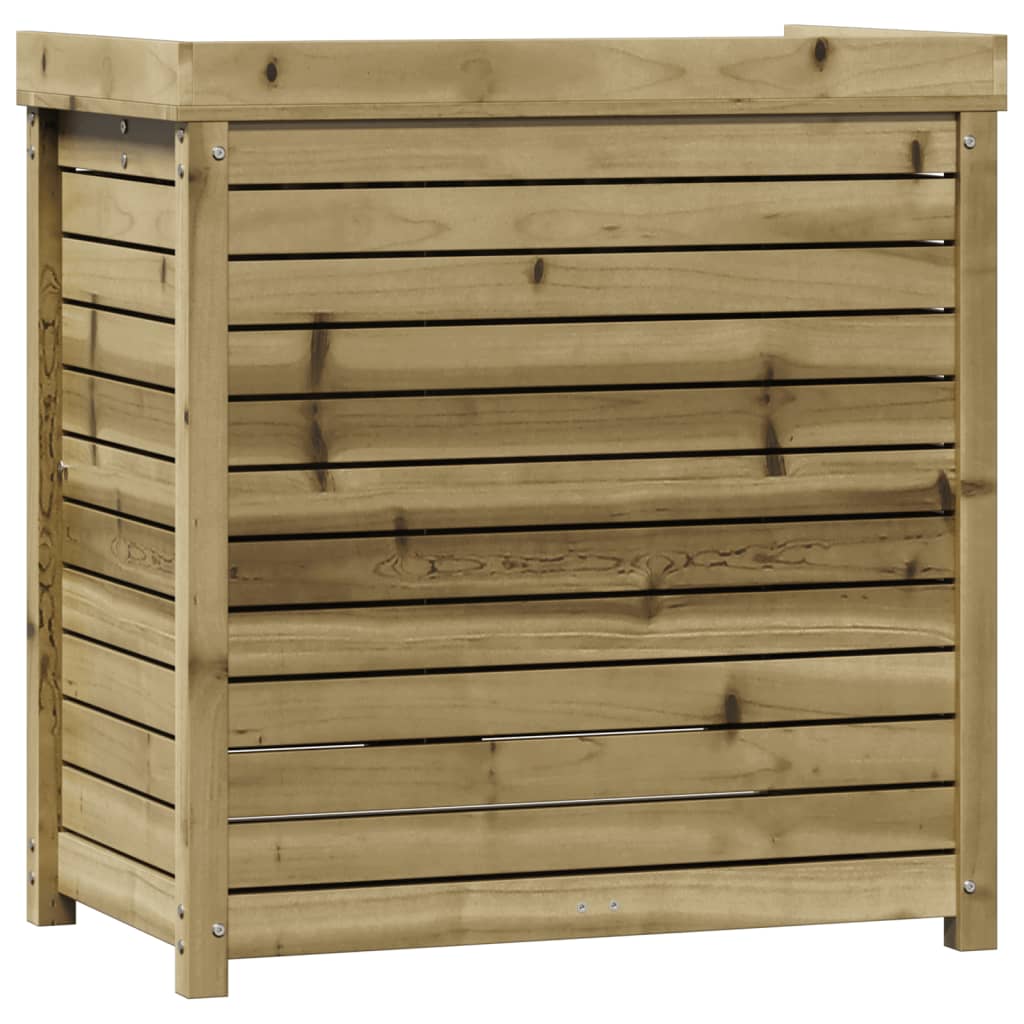 vidaXL Masă de plantare cu rafturi, 82,5x50x86,5 cm, lemn pin tratat vidaXL Masă de plantare cu rafturi, 82,5x50x86,5 cm, lemn pin tratat
