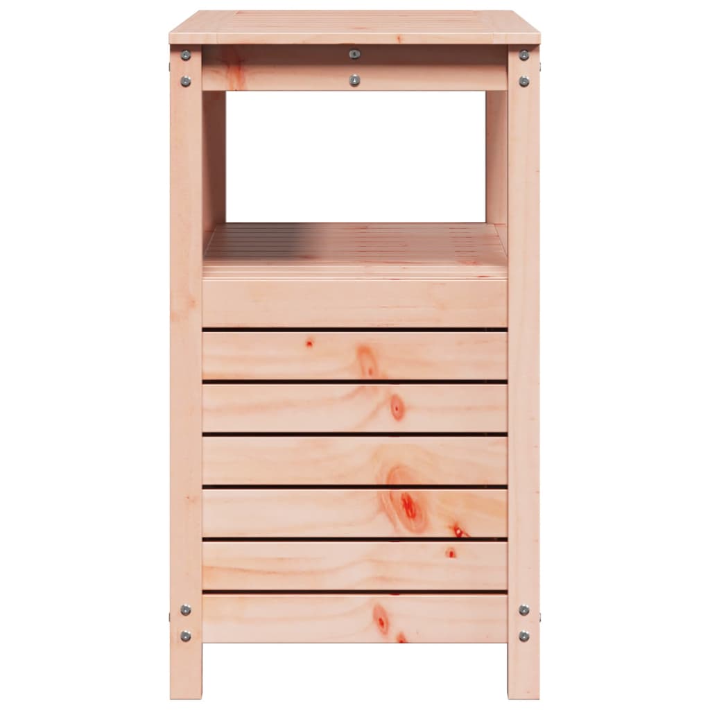 vidaXL Masă de plantare cu rafturi 82,5x45x81 cm lemn masiv douglas vidaXL Masă de plantare cu rafturi 82,5x45x81 cm lemn masiv douglas