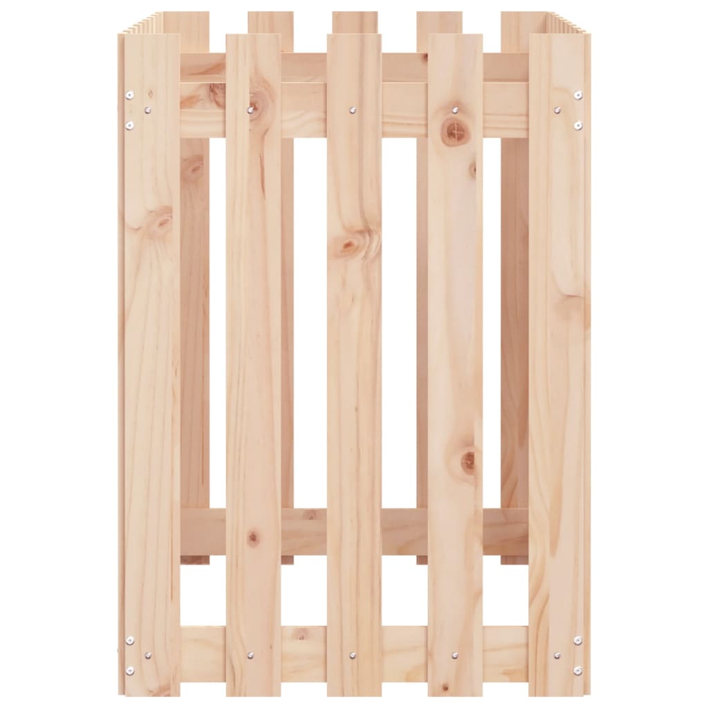vidaXL Pat înălțat grădină design gard 100x50x70 cm lemn impregnat pin