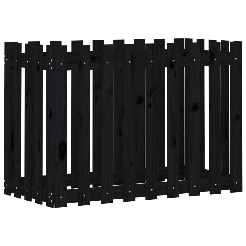 vidaXL Pat înălțat grădină design gard 100x50x70 cm lemn de pin tratat
