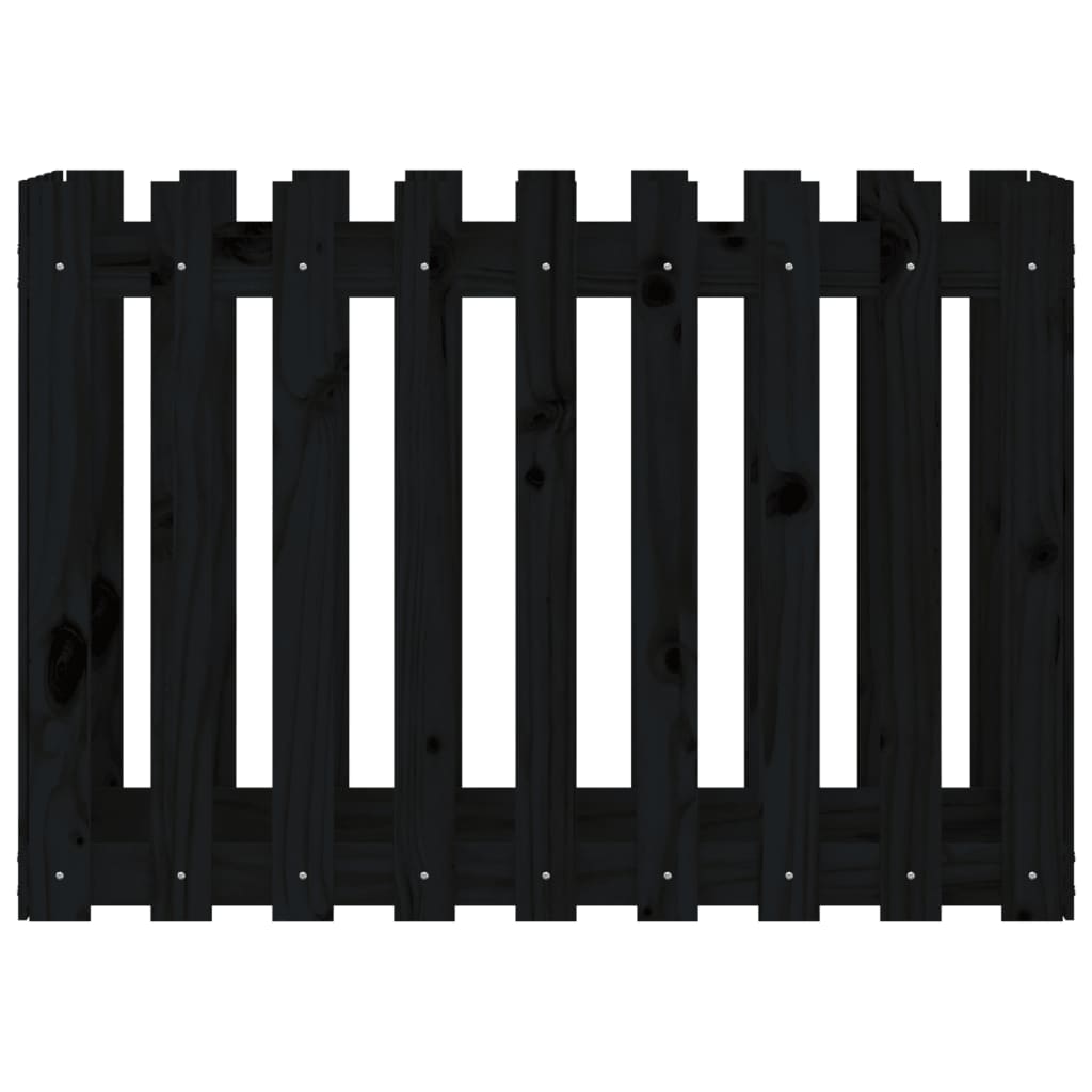 vidaXL Pat înălțat grădină design gard 100x50x70 cm lemn de pin tratat