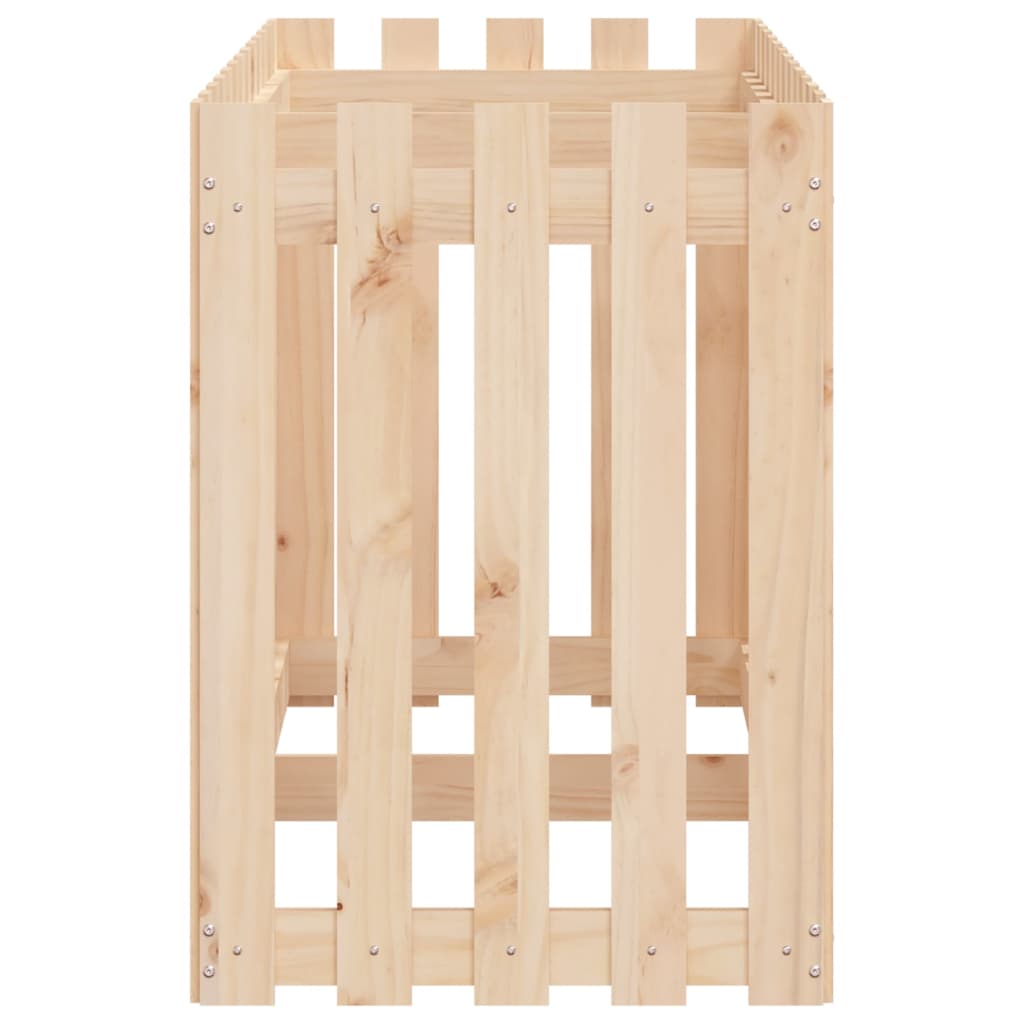 vidaXL Pat înălțat grădină design gard 150x50x70 cm lemn impregnat pin