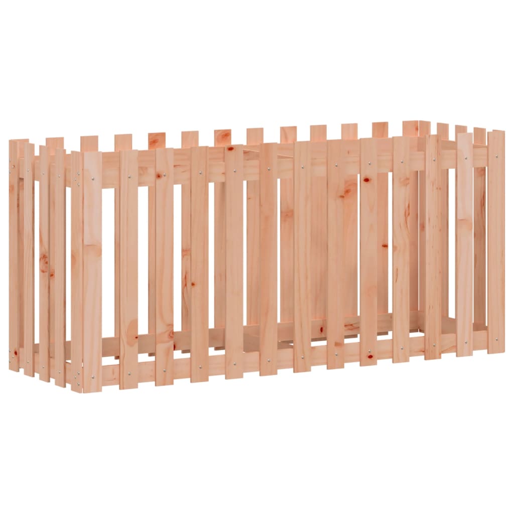 vidaXL Pat înălțat grădină design gard 150x50x70 cm lemn impregnat pin